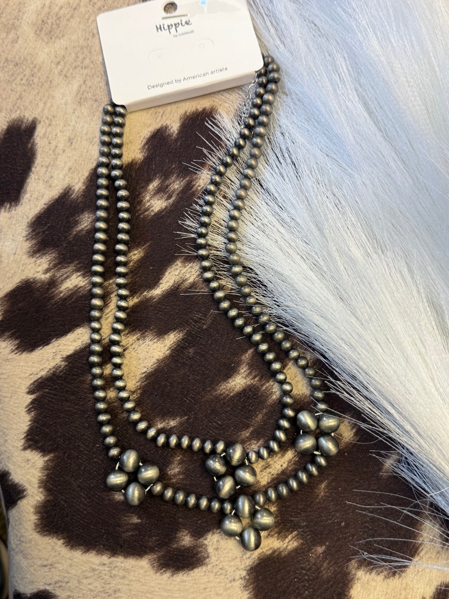 Silver Sage Blossom Necklace