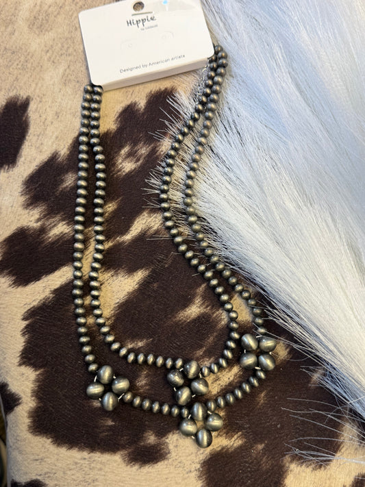 Silver Sage Blossom Necklace