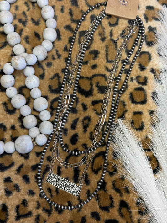 Silver Creek Layers Necklace