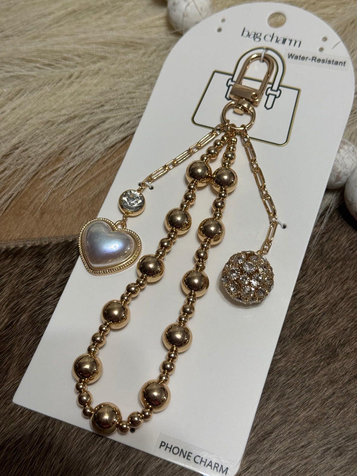 Golden Darling Phone & Bag Charm