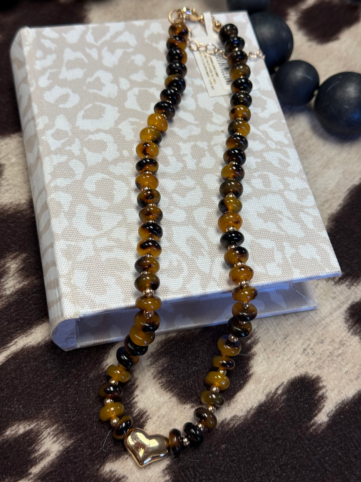 Golden Hour Heart Necklace