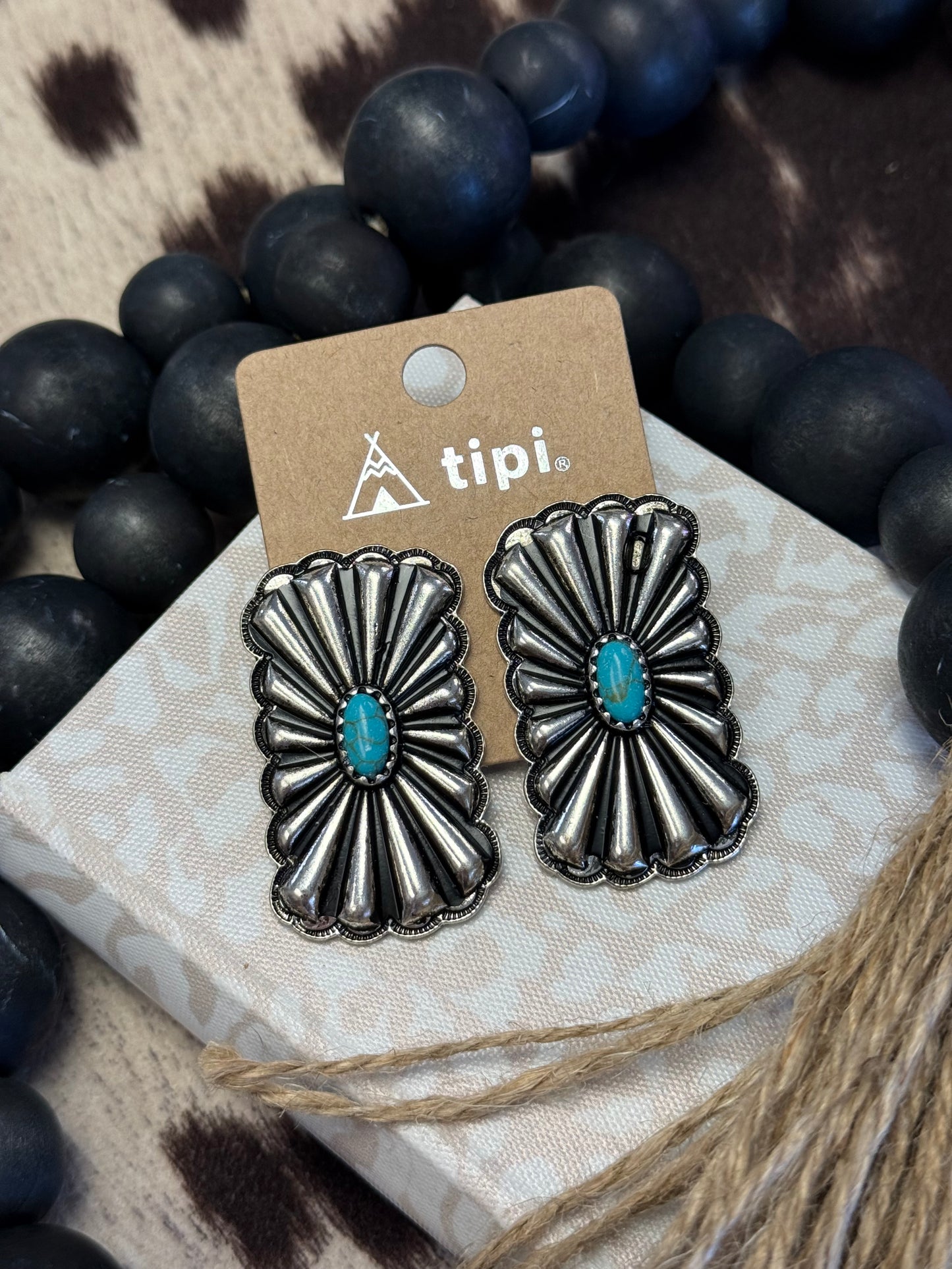 Turquoise Sunrise Earrings