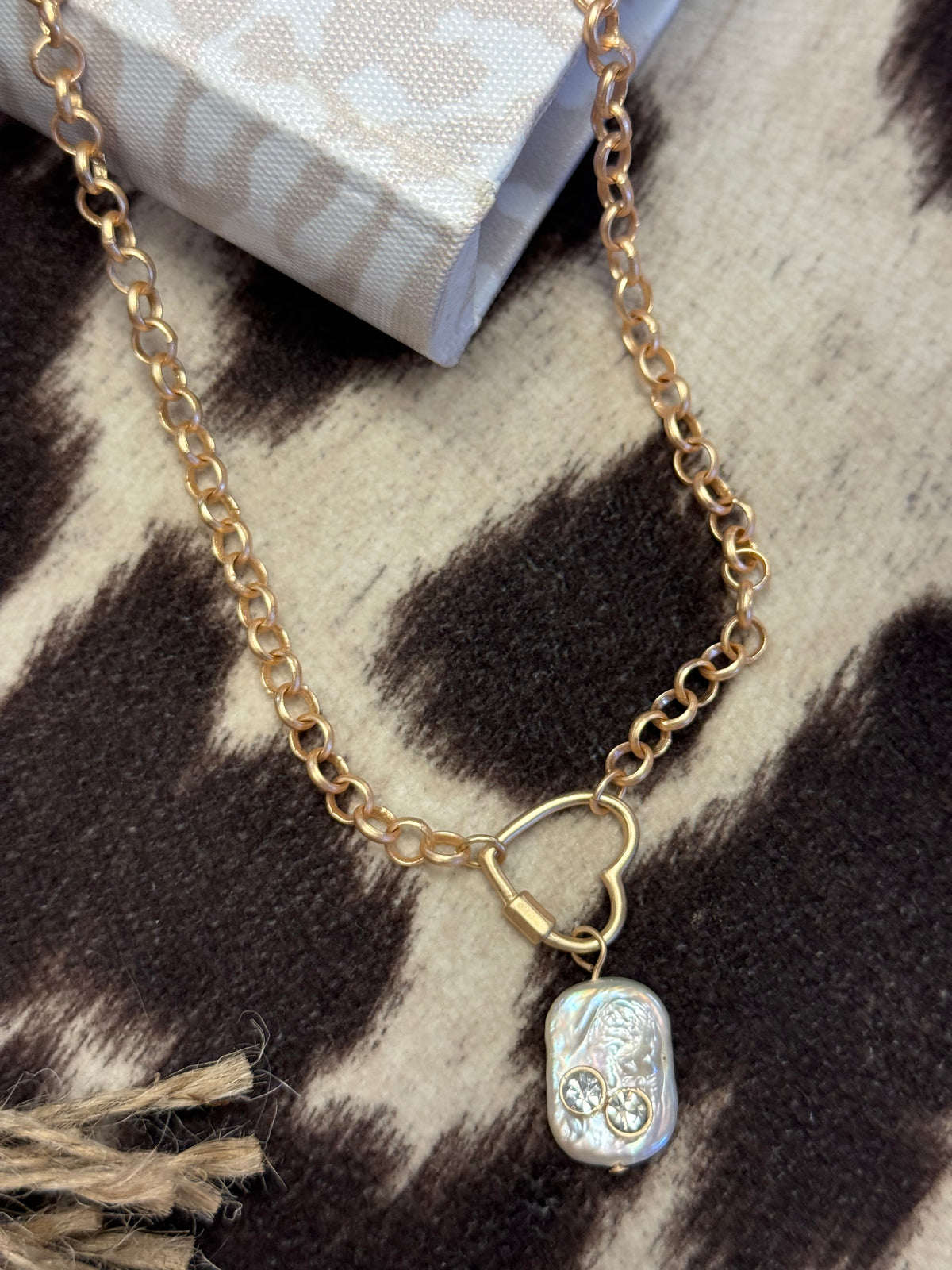 Golden Heart Luxe Necklace