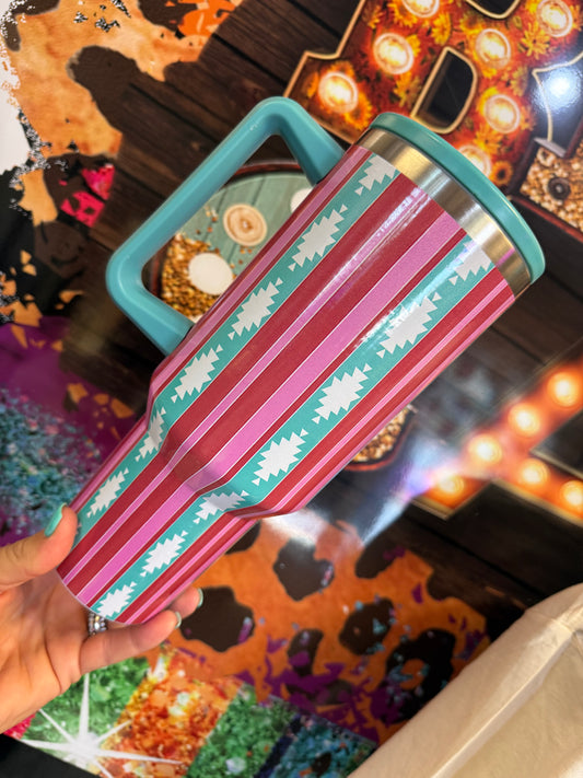Cotton Candy Crush 40oz Tumbler