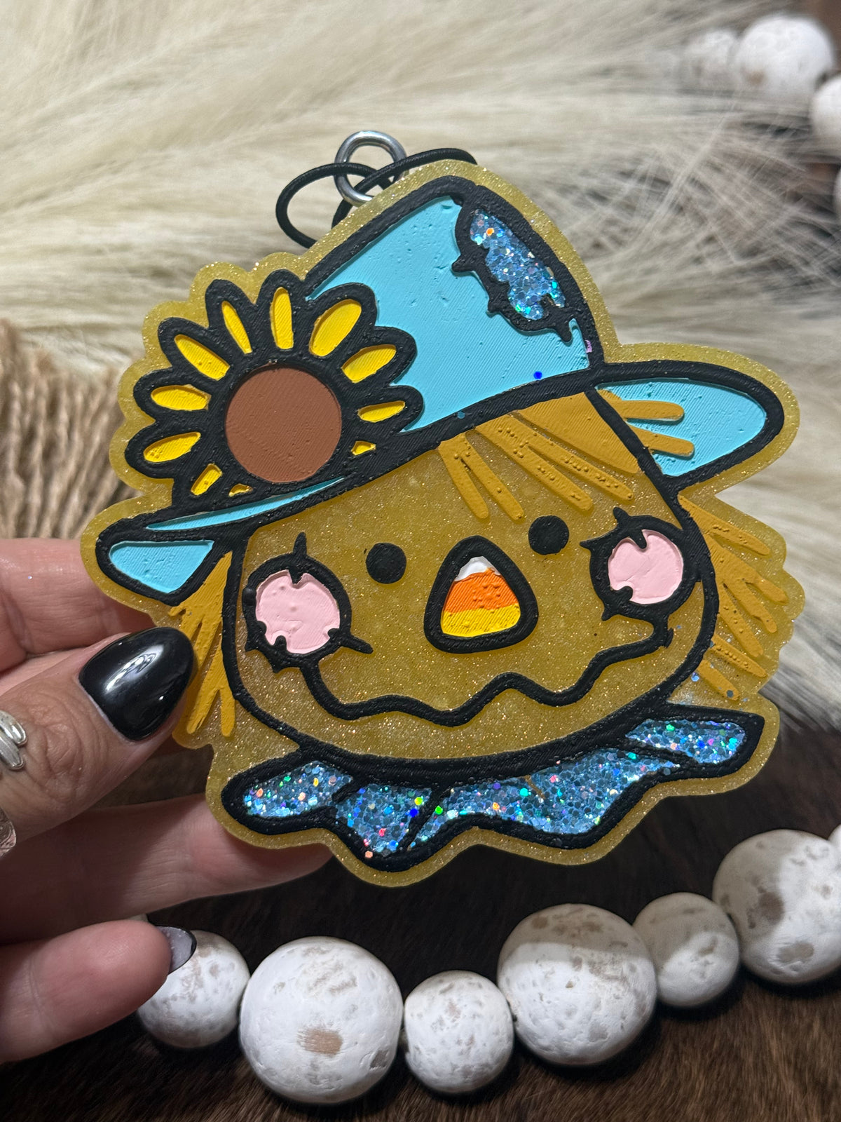 Light Blue Scarecrow