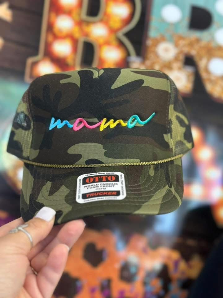 Camo Crush Mama Cap