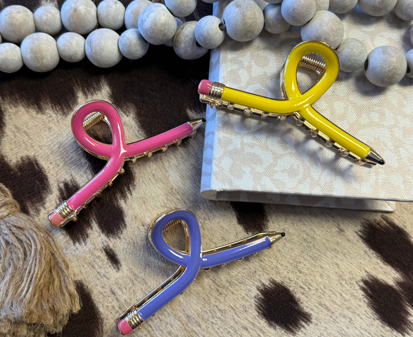 Smarty Style Pencil Claw Clip