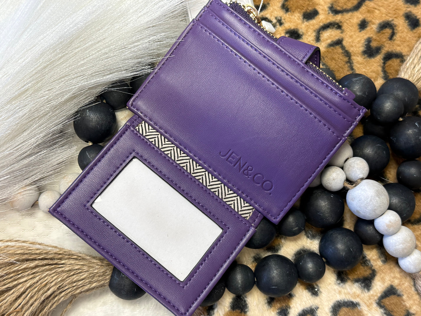 Violet Luxe Card Wallet