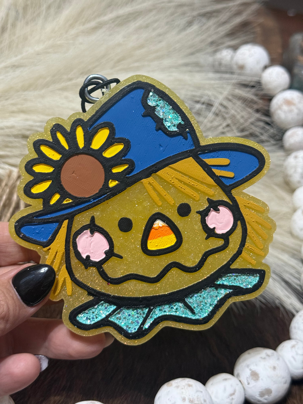 Blue Scarecrow Freshie