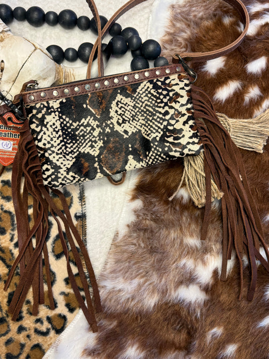 Wild Frontier Fringe Crossbody