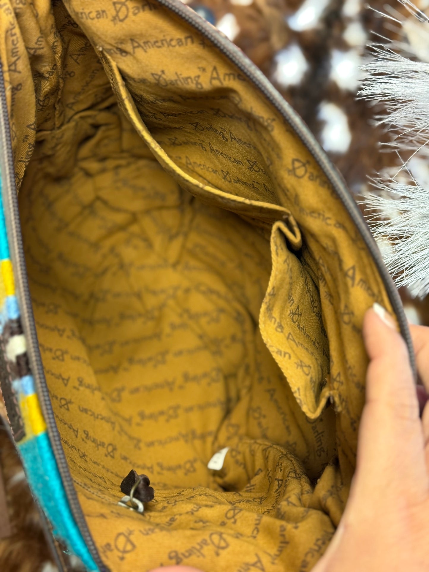 Sunflower Mesa Fringe Crossbody