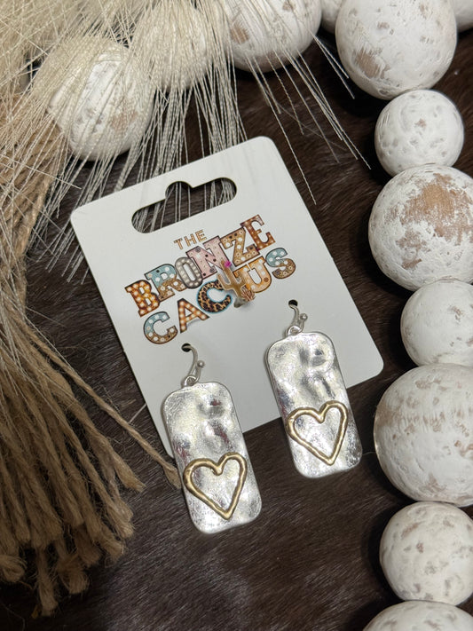 Cherished Heart Earrings
