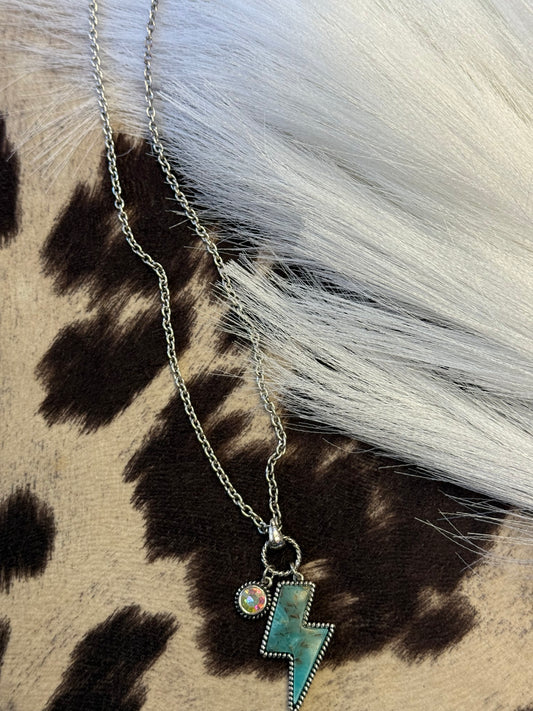 Thunderbolt Spark Necklace