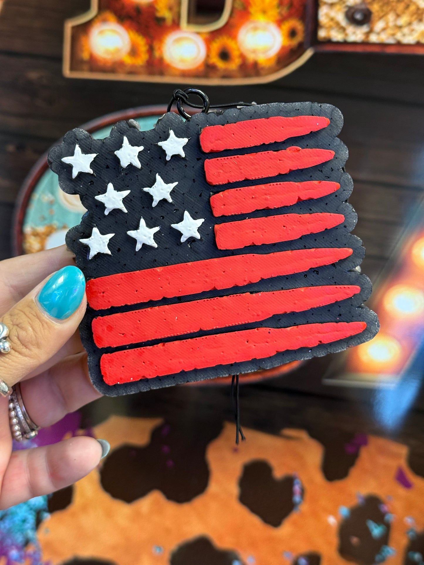 Red Bullet Flag