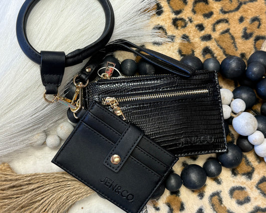 Midnight Luxe Wallet Set