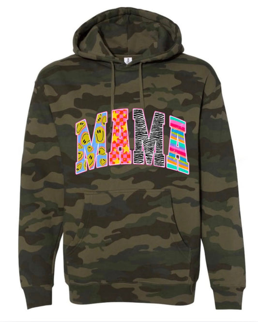 Wild Mama Camo Hoodie