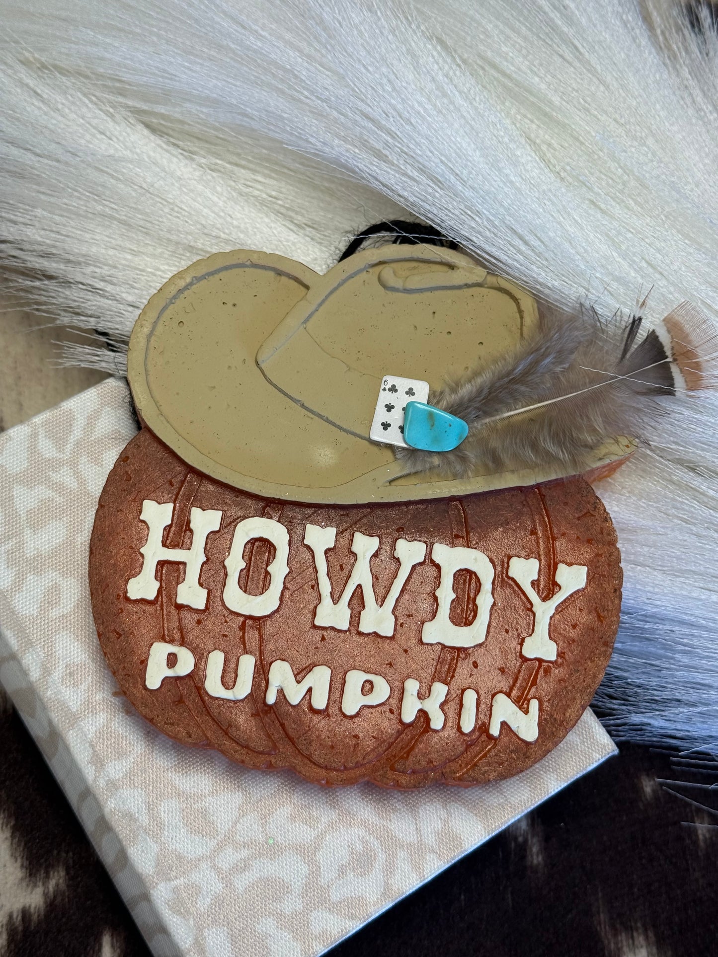 Howdy Pumpkin Freshie