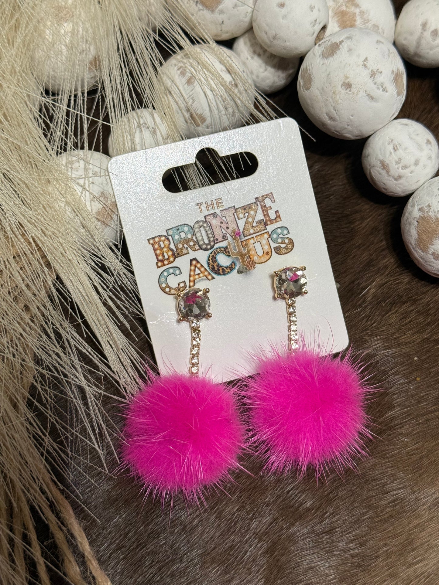 Pink Pop Earrings