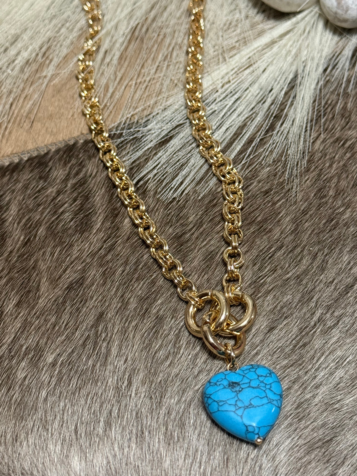 Linked in Love Necklace