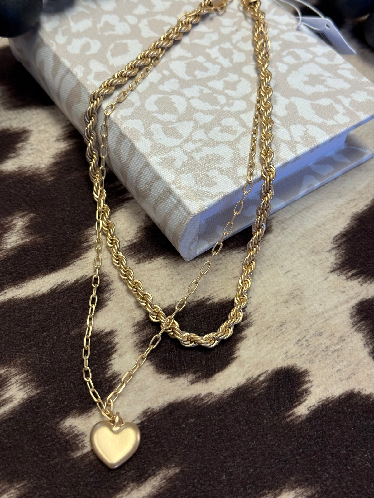 Heart of Gold Layered Necklace