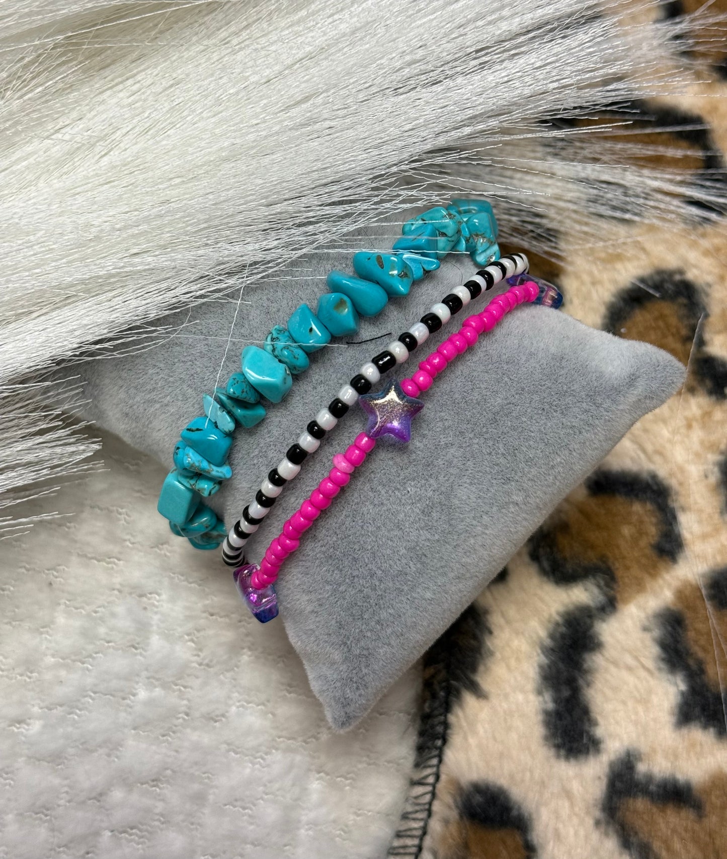 Neon Rodeo Bracelet Stack