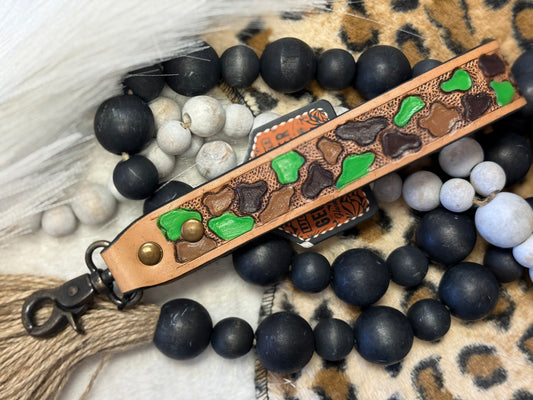 Camo Trail Wristlet