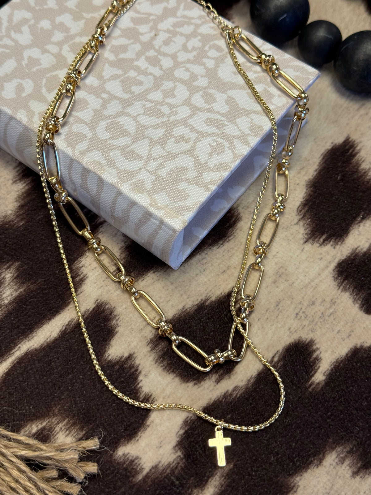 Faith in Gold Necklace