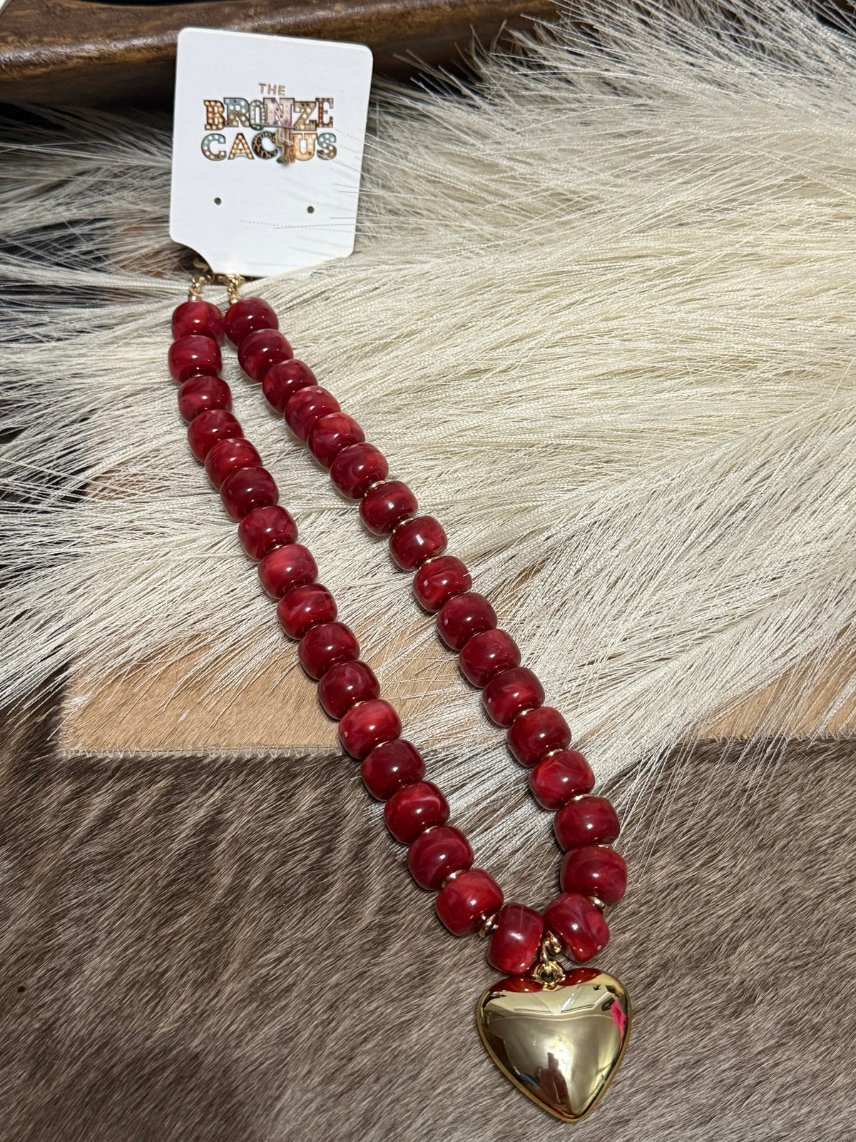 Crimson Heart Necklace