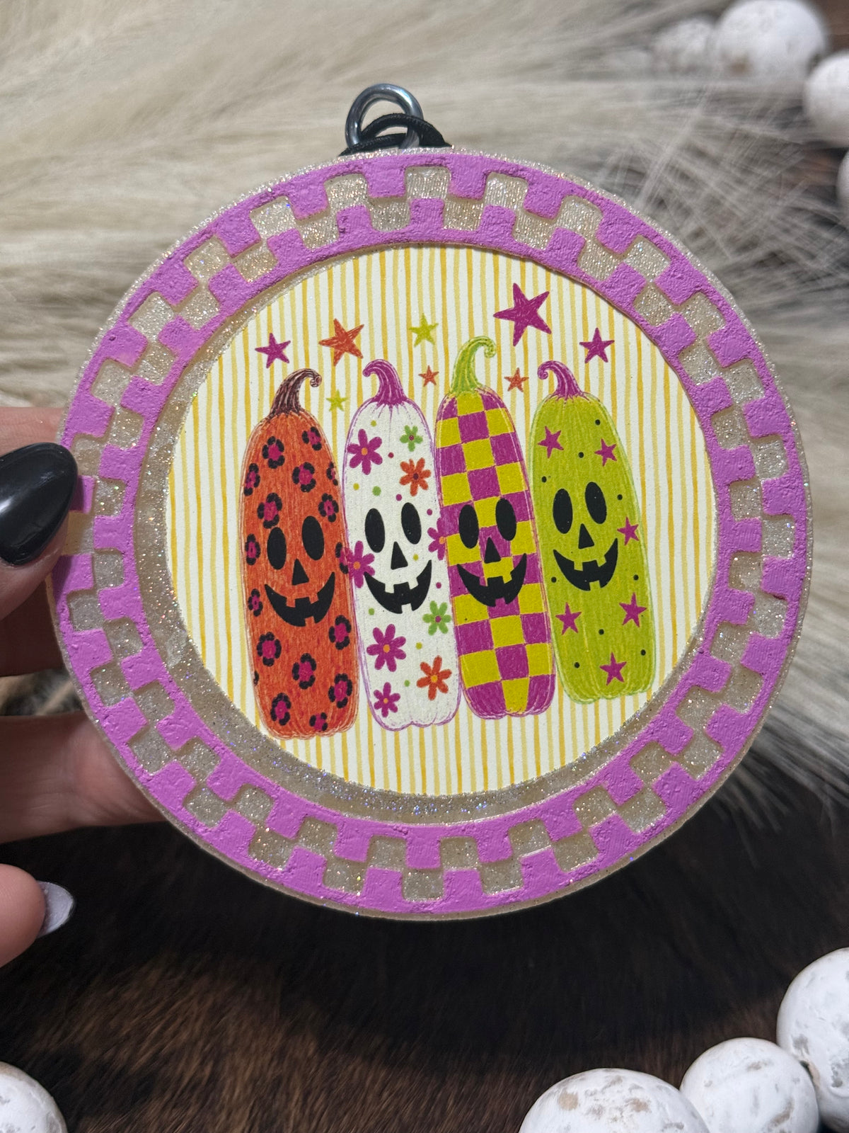 Lavender Pumpkins Freshie