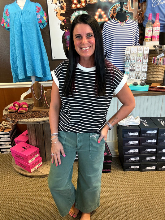 Harbor Stripe Top