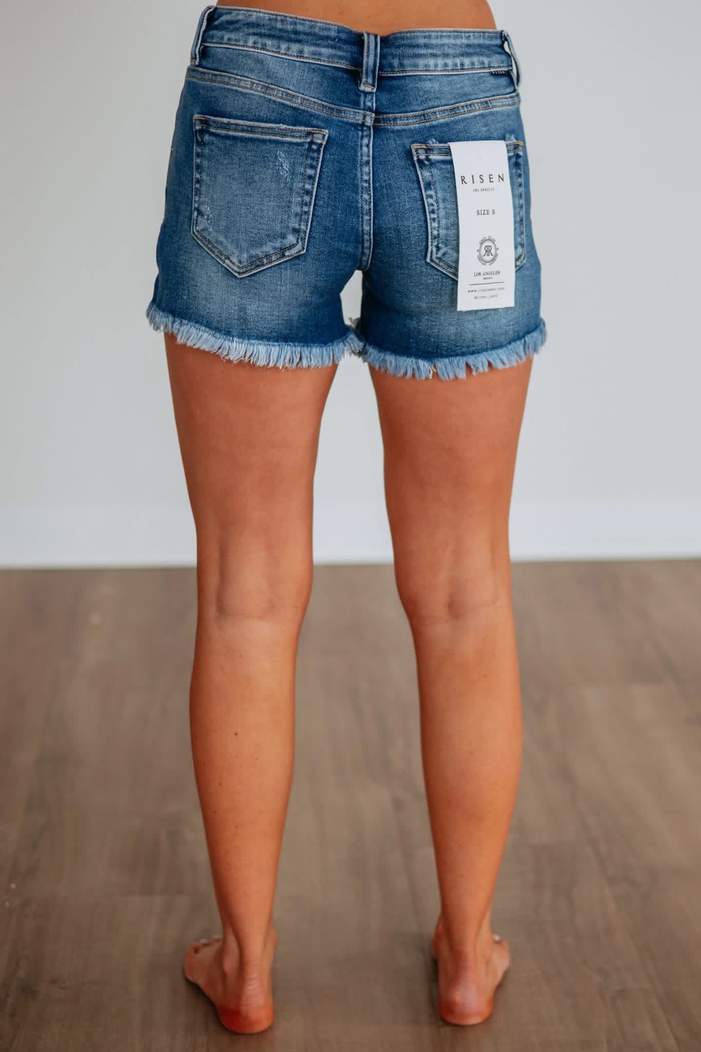 Coastal Cutoff Denim Shorts