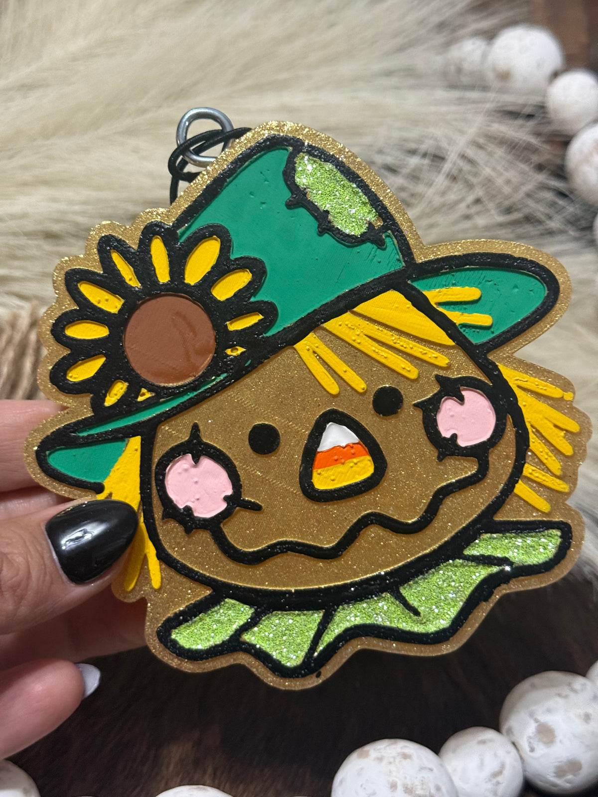 Green Scarecrow Freshie