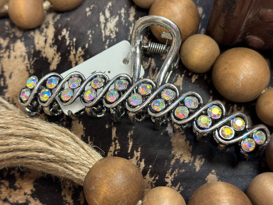Metal Sparkle Claw Clip