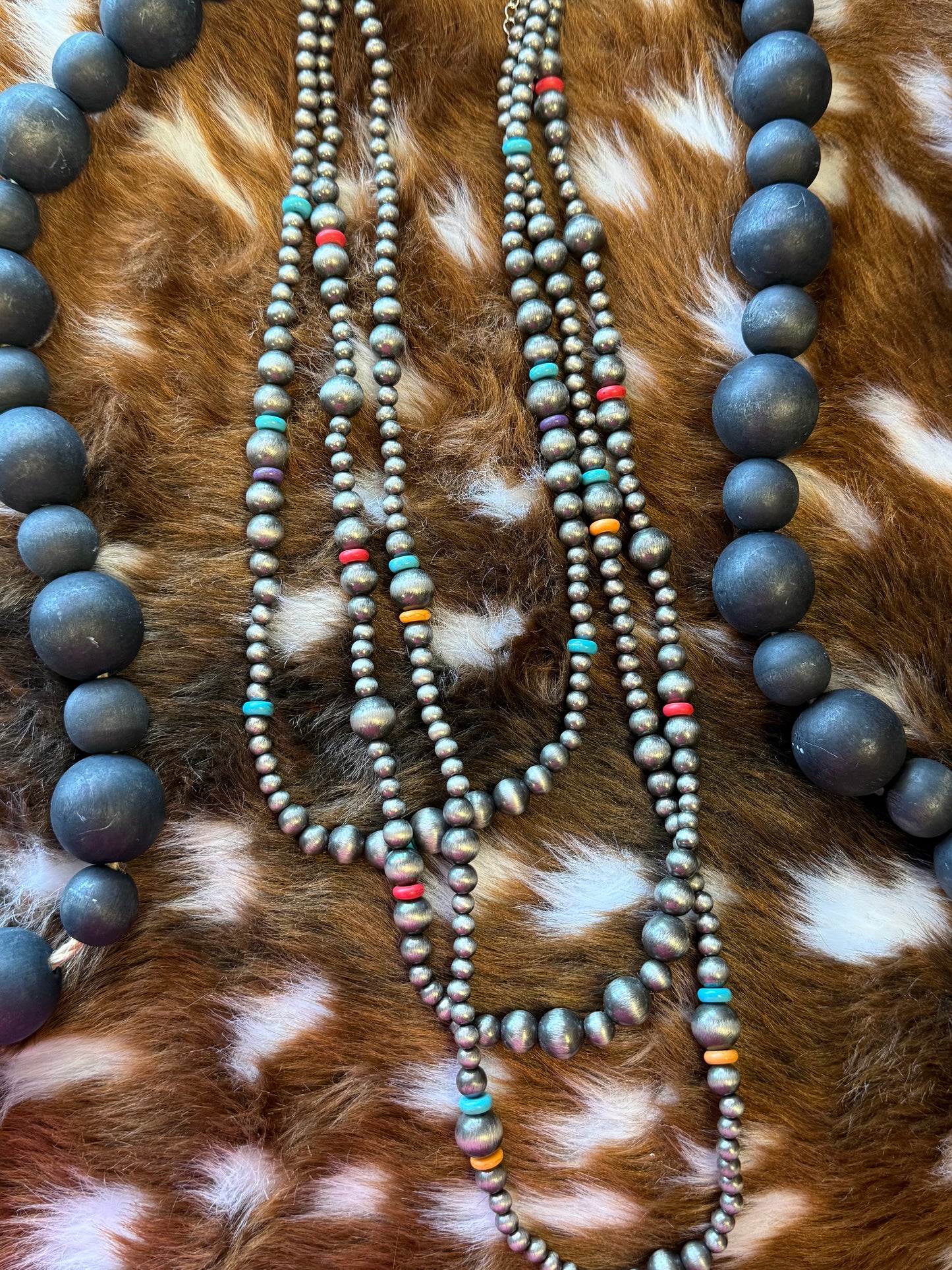 Desert Confetti Layered Necklace