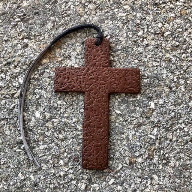 Scroll Cross Air Flair: BROWN / LEATHER