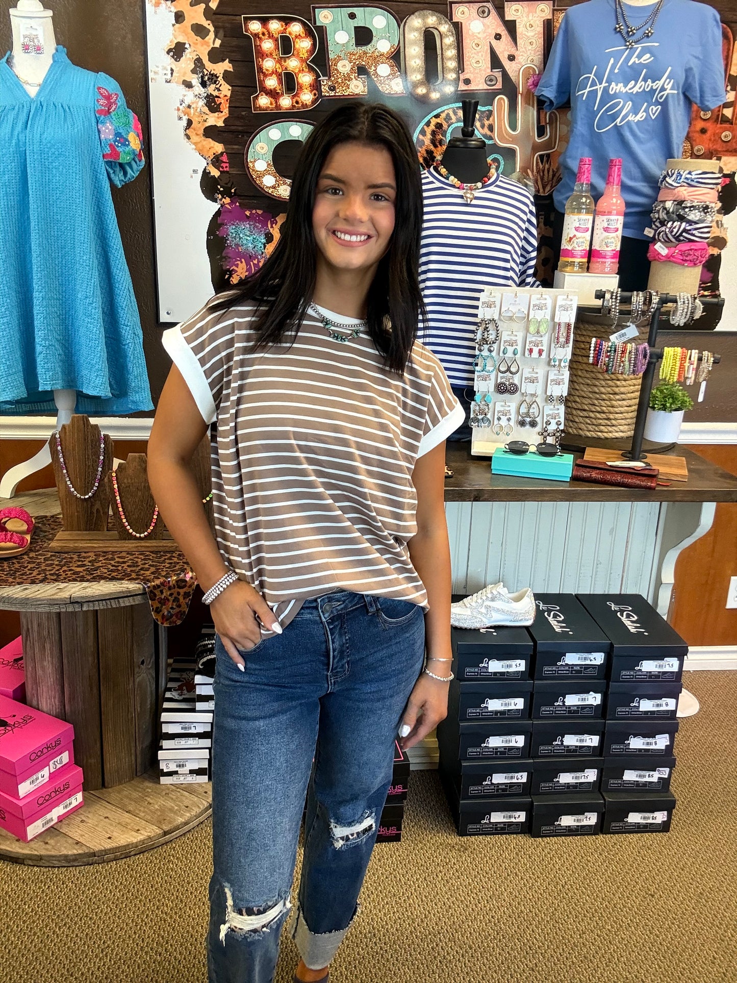 Sandbar Stripe Top