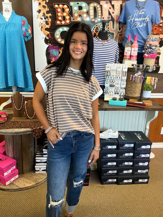 Sandbar Stripe Top