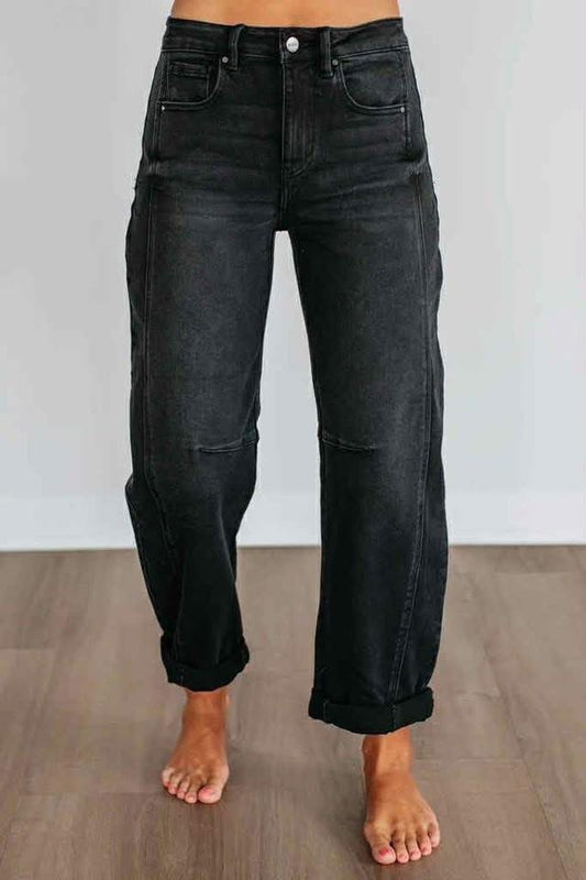 Midnight Motion Barrel Jeans