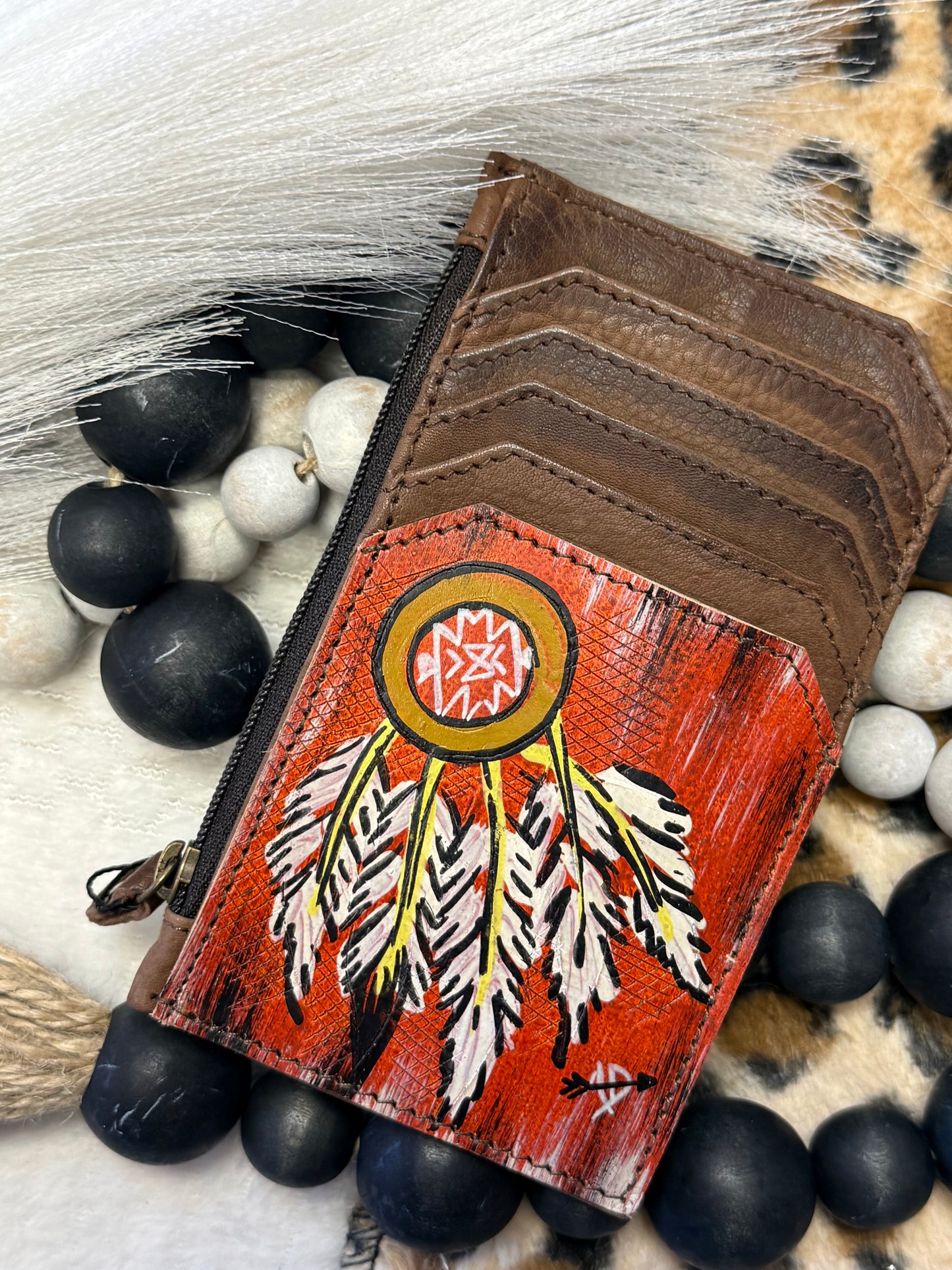 Painted Prairie Dream Card Wallet