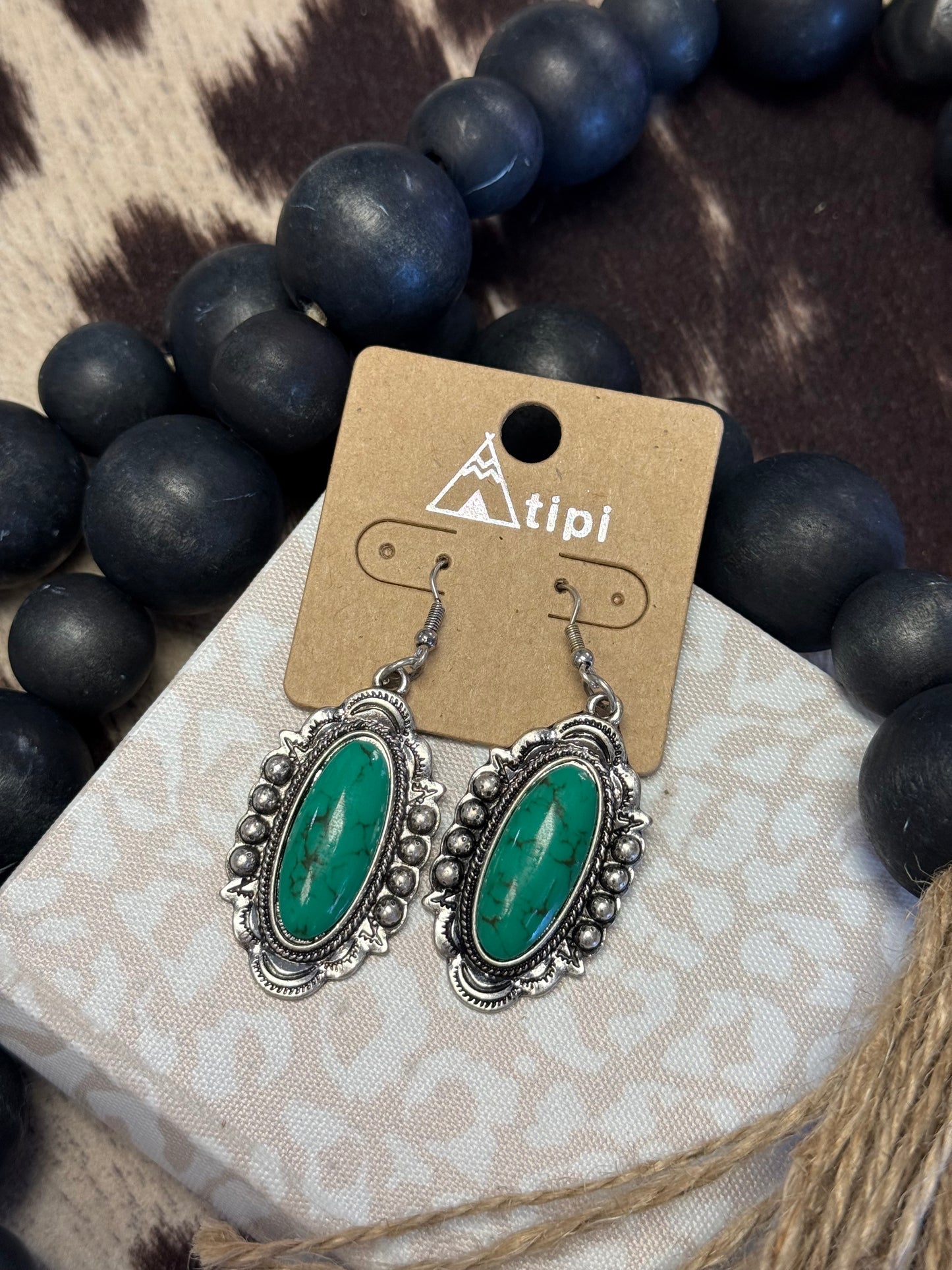 Emerald Mesa Earrings