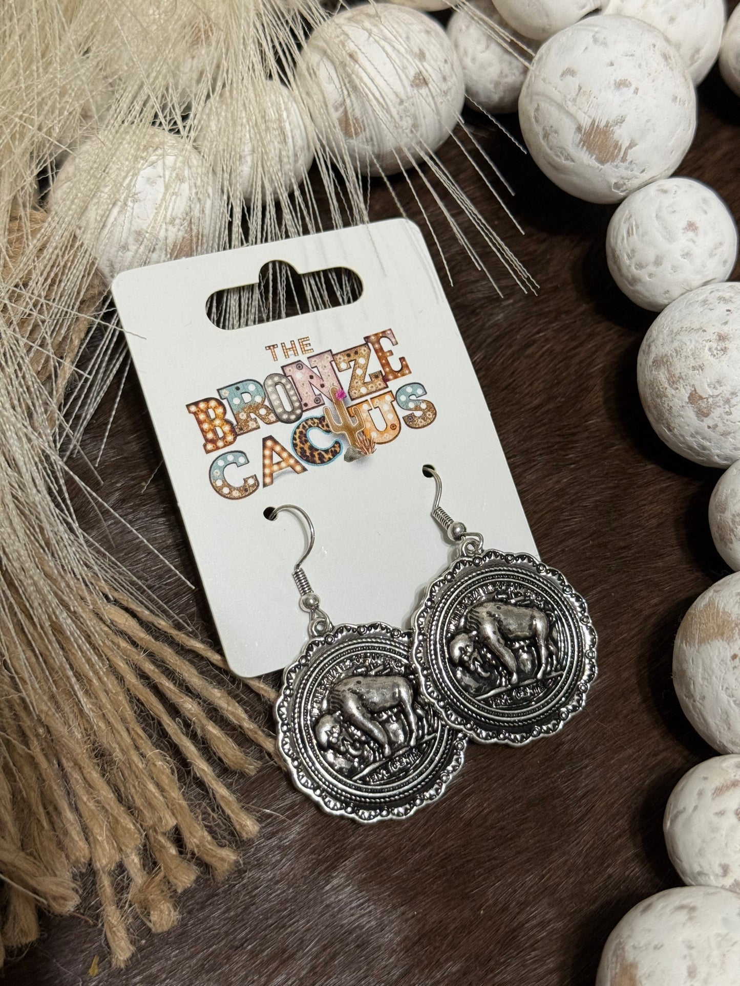 Buffalo Nickel Earrings
