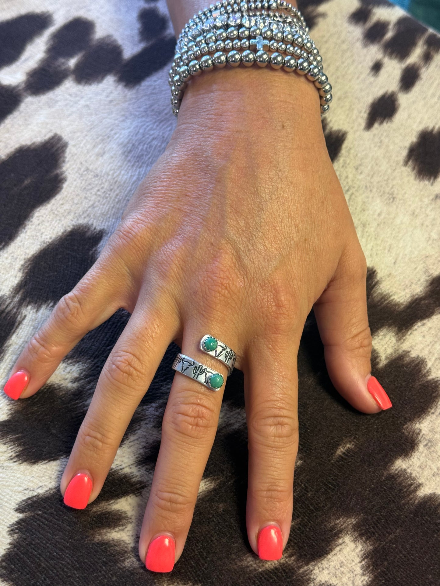 Desert Cactus Wrap Ring