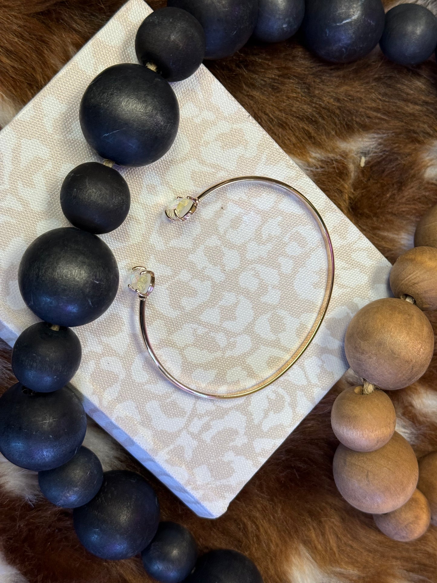 Aurora Glow Cuff Bracelet