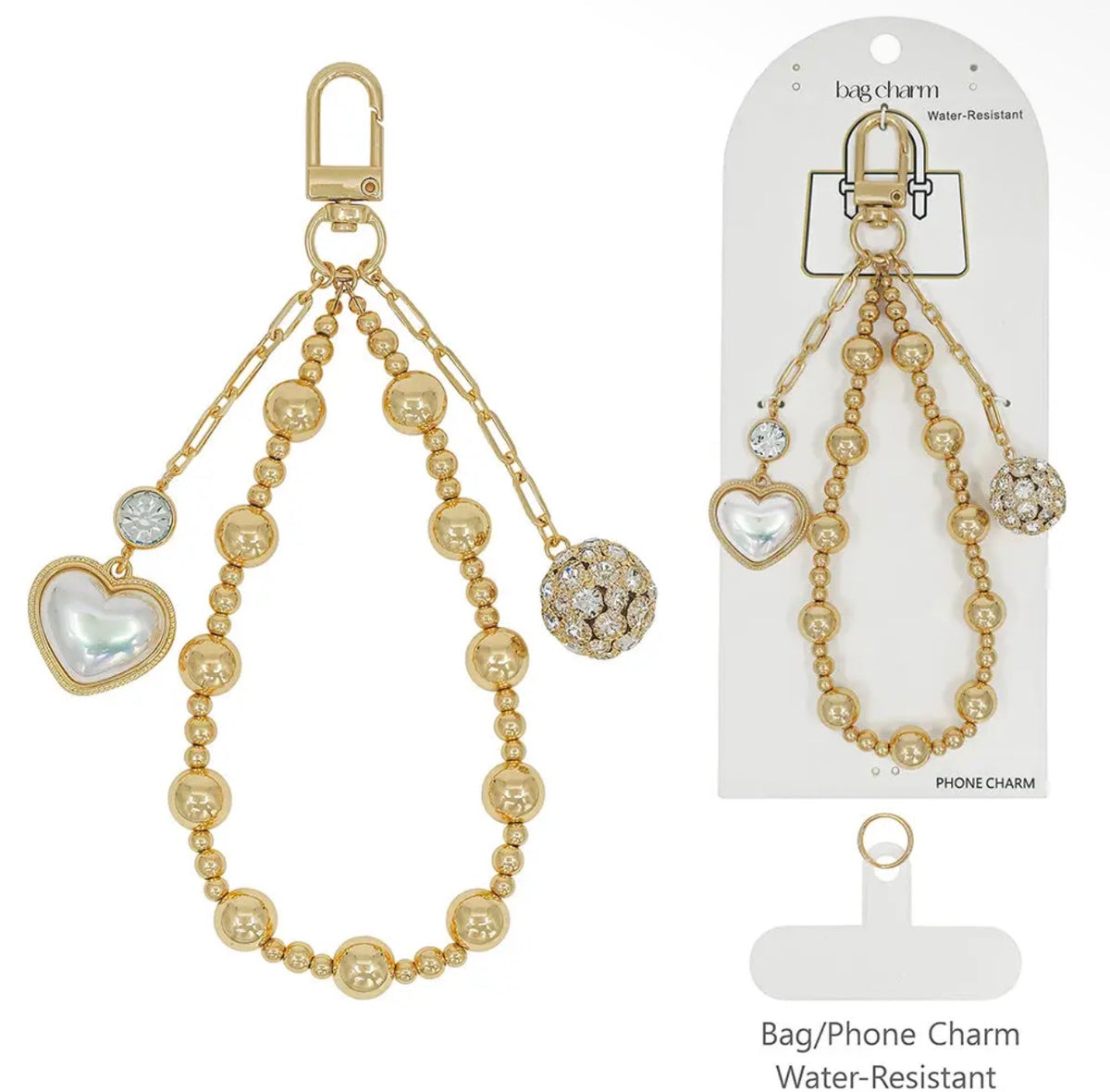 Golden Darling Phone & Bag Charm