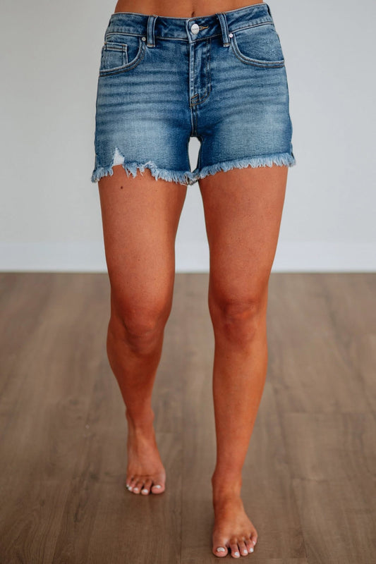 Coastal Cutoff Denim Shorts