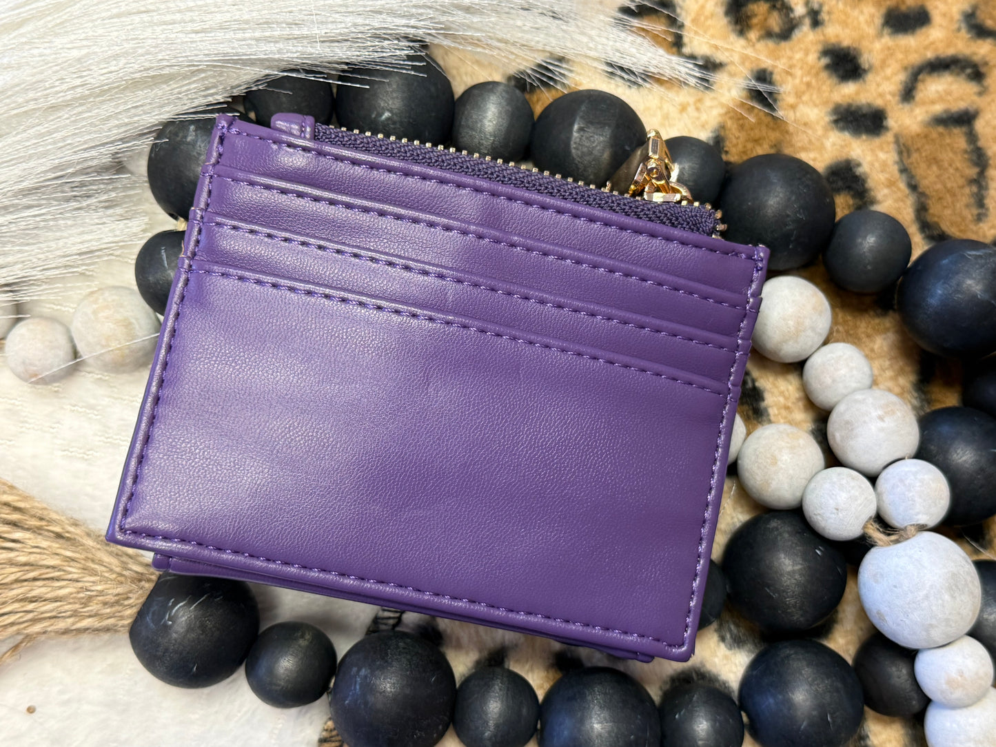 Violet Luxe Card Wallet