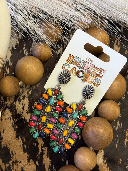 Wild Orchid Earrings