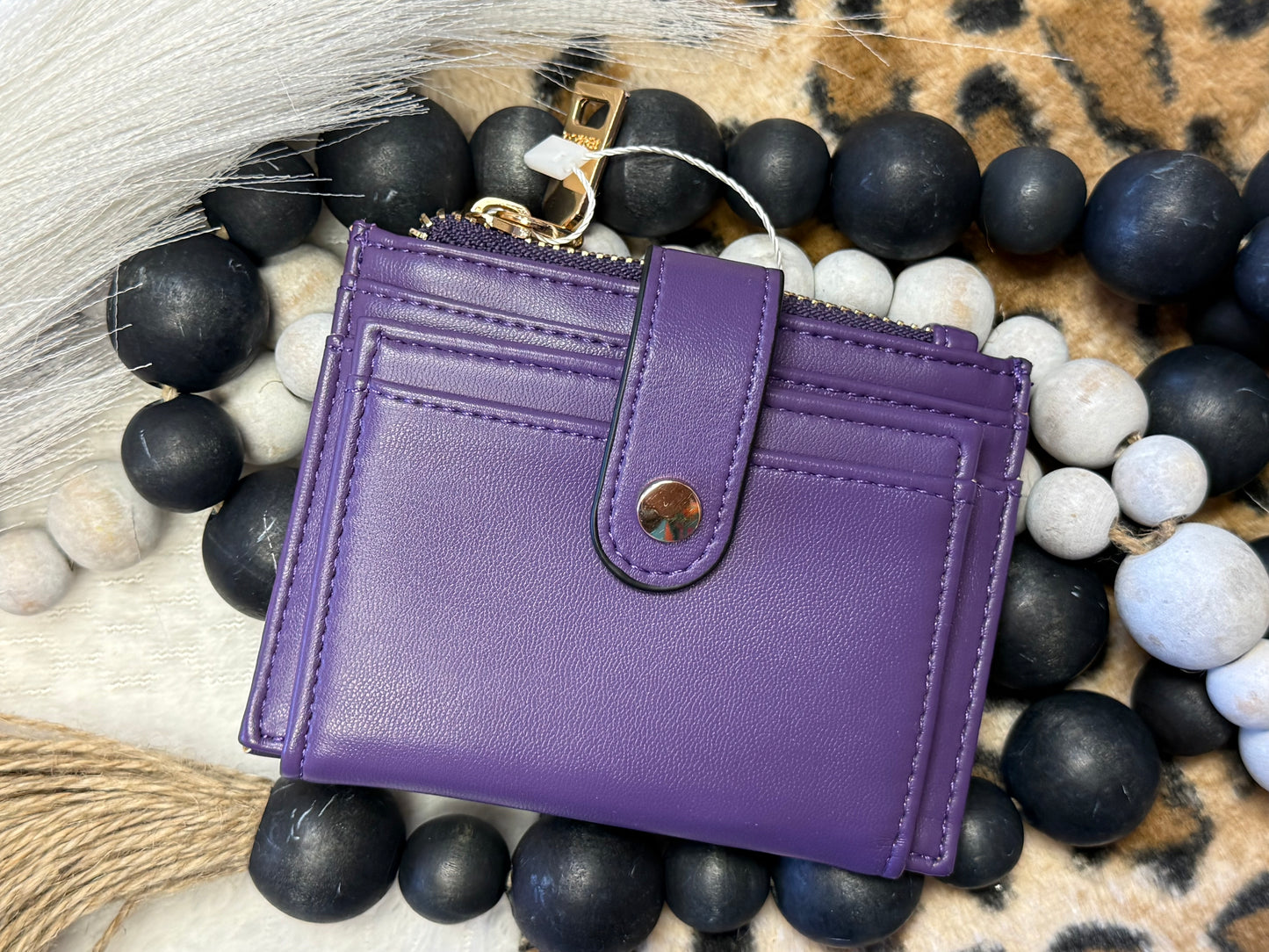 Violet Luxe Card Wallet