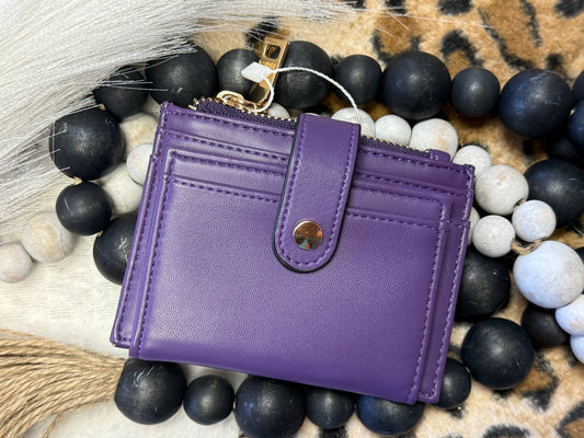 Violet Luxe Card Wallet