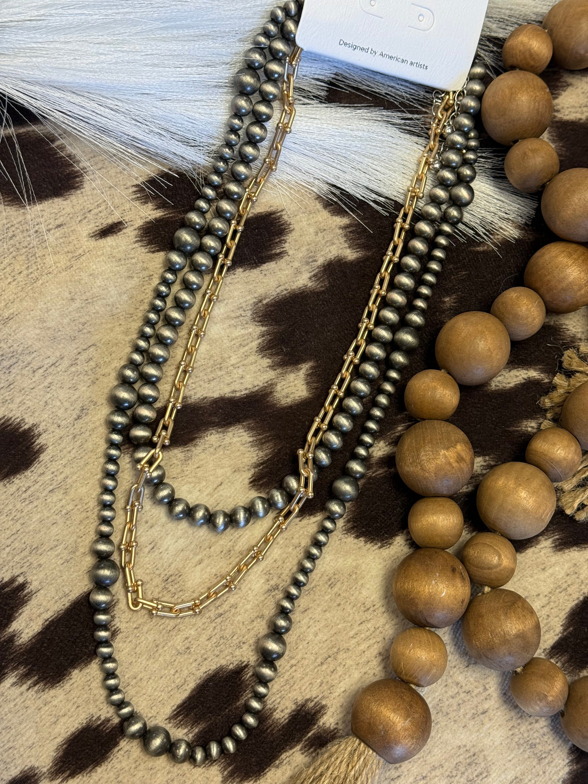 Mixed Metals Mavin Necklace